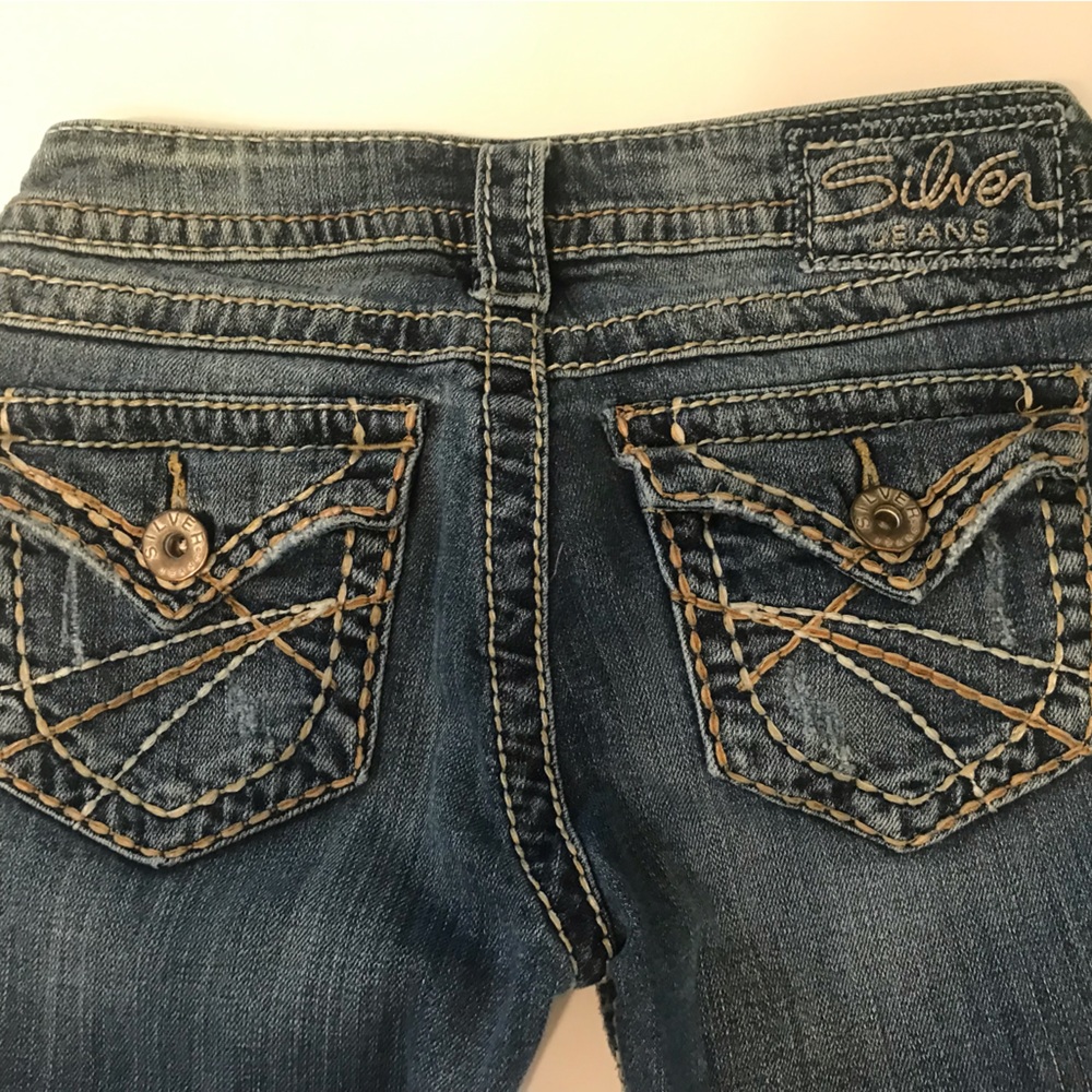 Silver jeans size 23 gently used in excellent condition - Picture 5 of 6